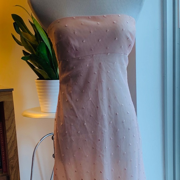 Tocca Dresses & Skirts - Tocca Pink Strapless Dress - Vintage-Inspired, Size Small